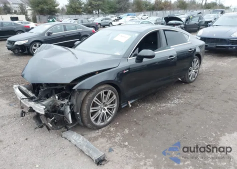 2014 Audi A7 3.0T Premium Plus z USA, uszkodzony, nr VIN WAU2GAFC8EN092610